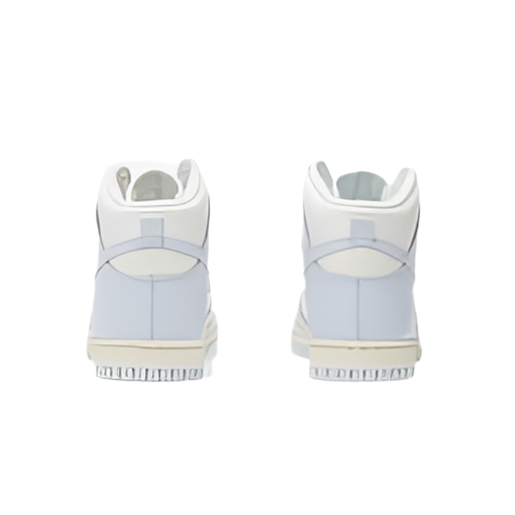 Nike Dunk High Sail Football Grey (Women's)