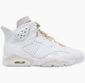 Jordan 6 Retro Gold Hoops (Women's)