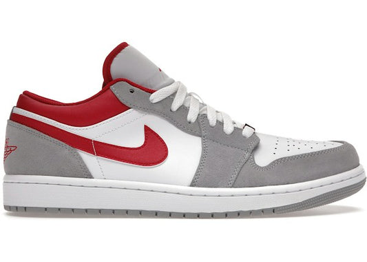 Jordan 1 Low SE Light Smoke Grey Gym Red