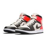 Jordan 1 Mid Newsprint Light Orewood Brown (Women's)